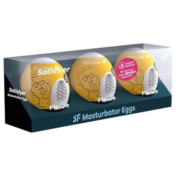 Satisfyer Ei Fierce - Eier-Masturbator-Set (3 Stk.)
