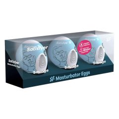 Satisfyer Egg Savage - Masturbations-Ei-Set (3er Pack)