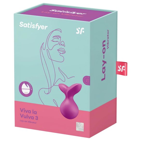 Satisfyer Viva la Vulva 3 - Klitoris-Vibrator (Violett)