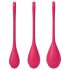 Satisfyer Yoni Power 1 - Kegelball-Set - Rot (3-teilig)
