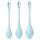 Satisfyer Yoni Power 2 - Geisha-Kugel-Set - Blau (3-teilig)
