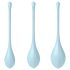 Satisfyer Yoni Power 2 - Geisha-Kugel-Set - Blau (3-teilig)