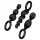 Satisfyer Booty Call - Anales Plug-Set - Schwarz (3-teilig)
