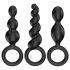 Satisfyer Booty Call - Analplug-Set - Schwarz (3-teilig)