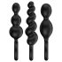 Satisfyer Booty Call - Analplug-Set - Schwarz (3-teilig)