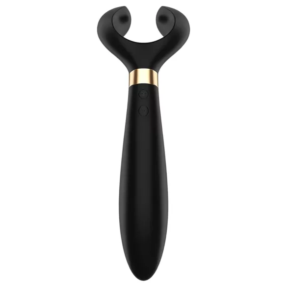 Satisfyer Endless Fun - akkubetriebener, wasserdichter Paarvibrator (schwarz)