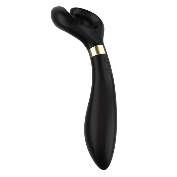 Satisfyer Endless Fun - akkubetriebener, wasserdichter Paarvibrator (schwarz)