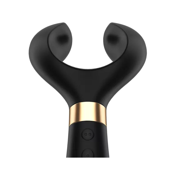 Satisfyer Endless Fun - akkubetriebener, wasserdichter Paarvibrator (schwarz)
