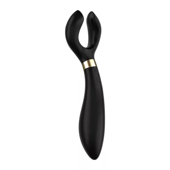 Satisfyer Endless Fun - akkubetriebener, wasserdichter Paarvibrator (schwarz)