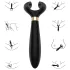 Satisfyer Endless Fun - akkubetriebener, wasserdichter Paarvibrator (schwarz)