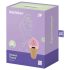 Satisfyer Sweet Treat - Wiederaufladbarer, rotierender Klitorisvibrator (Pink-Braun)