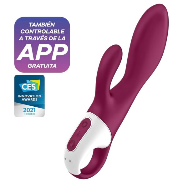 Satisfyer Heated Affair - Wärmender, klitorisstimulierender Vibrator (Rot)