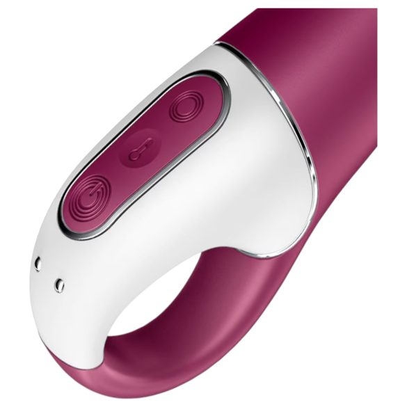 Satisfyer Hot Spot - Aufladbarer, wärmender G-Punkt Vibrator (rot)
