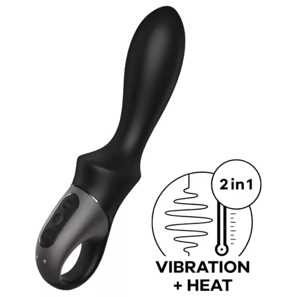 Satisfyer Heat Climax - App-gesteuerter wärmender Analvibrator (schwarz)