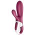Satisfyer Hot Bunny - Intelligentes, wärmendes Klitoris-Vibrator (Rot)