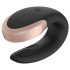 Satisfyer Double Love - intelligenter, kabelloser Paarvibrator (schwarz)
