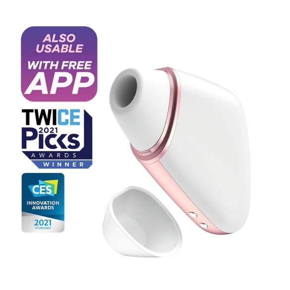 Satisfyer Love Triangle - Intelligenter Luftdruck-Klitorisstimulator (Weiß)