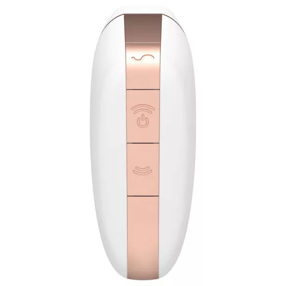 Satisfyer Love Triangle - App-gesteuerter Druckwellen-Klitorisstimulator (weiß)