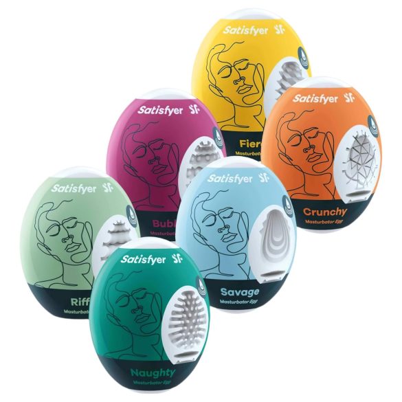 Satisfyer Eier-Set - Masturbator-Set (6 Stück)