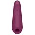 Satisfyer Curvy 1+ - Intelligenter Luftimpuls-Vibrator (Rot)