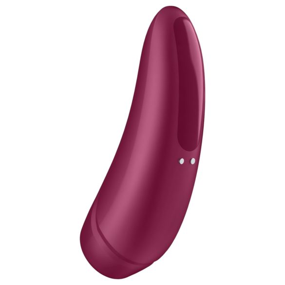 Satisfyer Curvy 1+ - intelligentes Luftwellen-Klitorisstimulator (rot)