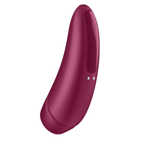 Satisfyer Curvy 1+ - intelligentes Luftwellen-Klitorisstimulator (rot)
