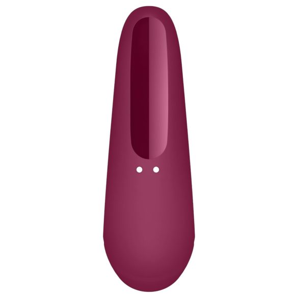 Satisfyer Curvy 1+ - intelligentes Luftwellen-Klitorisstimulator (rot)