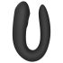Satisfyer Double Joy - Intelligenter wasserdichter Paar-Vibrator (Schwarz)