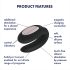 Satisfyer Double Joy - Intelligenter wasserdichter Paar-Vibrator (Schwarz)