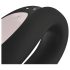 Satisfyer Double Joy - Intelligenter wasserdichter Paar-Vibrator (Schwarz)