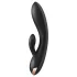 Satisfyer Double Flex - App-gesteuerter Vibrator mit Klitoralarm (schwarz)