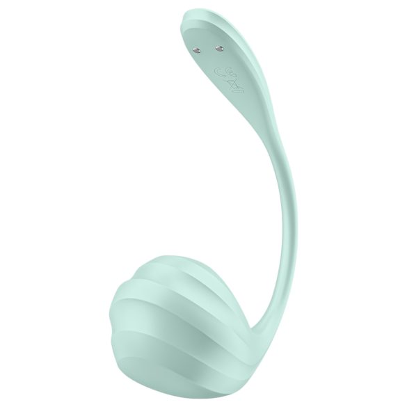 Satisfyer Smooth Petal - Intelligentes Vibro-Ei (grün)