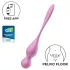 Satisfyer Love Birds 1 - App-gesteuerte Vibrations-Liebeskugel (Pink)