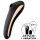 Satisfyer Dual Kiss - Wiederaufladbarer G-Punkt- und Klitoris-Vibrator (Schwarz)