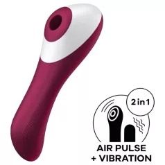  Satisfyer Dual Crush - Akku Vibrator für G-Punkt & Klitoris (Rot)