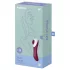 Satisfyer Dual Crush 2in1 Klitorissauger + G-Punkt-Vibrator (rot)