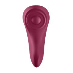   Satisfyer Sexy Secret - intelligenter, wiederaufladbarer, wasserdichter Klitoris-Vibrator (burgund)
