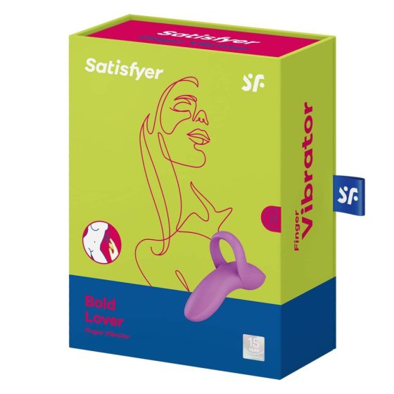 Satisfyer Bold Lover - Akku, wasserdichter Finger Vibrator (Pink)