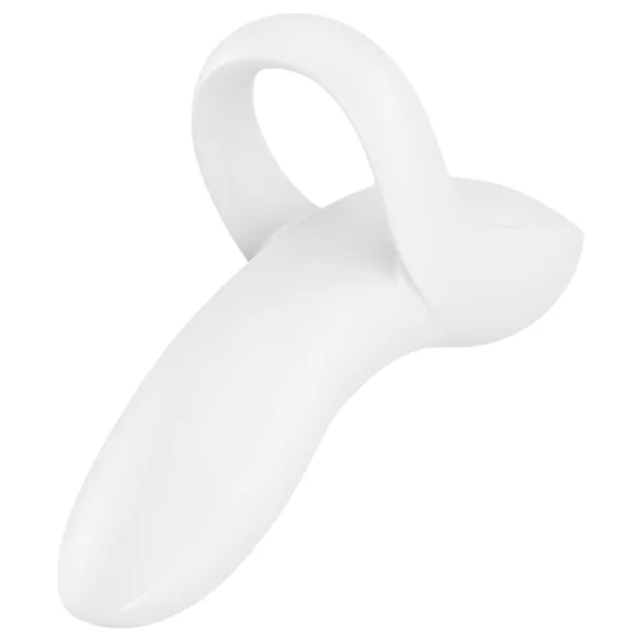 Satisfyer Bold Lover - wasserdichter Akku-Fingervibrator (weiß)