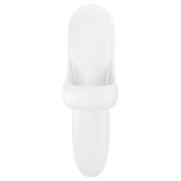 Satisfyer Bold Lover - wasserdichter Akku-Fingervibrator (weiß)