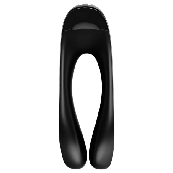 Satisfyer Candy Cane - Akku, wasserdichter Doppelvibrator (schwarz)