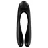Satisfyer Candy Cane - Akku, wasserdichter Doppelvibrator (schwarz)