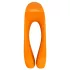 Satisfyer Candy Cane - Akku, wasserdichtes Doppelschwing-Vibrator (Orange)