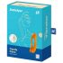 Satisfyer Candy Cane - Wiederaufladbarer, wasserdichter Dual-Vibrator (Orange)