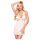 Penthouse Sweet & Spicy - Halskette Spitzenset (Weiß) - M/L