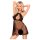 Penthouse Libido Boost - Spitze Babydoll und String (schwarz) - L/XL