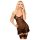 Penthouse Guilty Icon - Strapskleid und String (schwarz) - L/XL