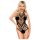 Penthouse Go Hotter - Halterneck, Offener Body (Schwarz) - XL