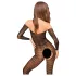Penthouse Dreamy Diva - Zickzack-Carmen-Overall (schwarz) - XL