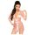 Penthouse Midnight Mirage - Satin Kimono und String (Rosa) - XL